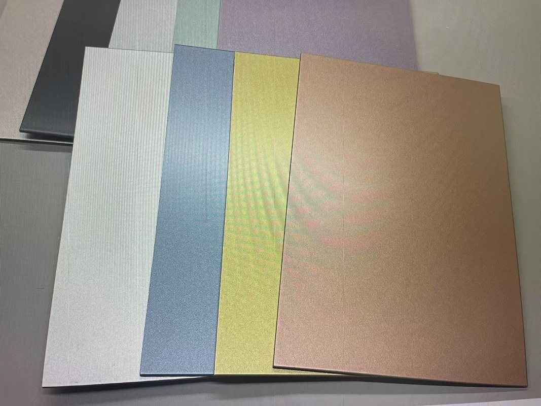 Protective Nano-PVDF Coating Brushed Aluminum Composite Panel For Architectural Decorations