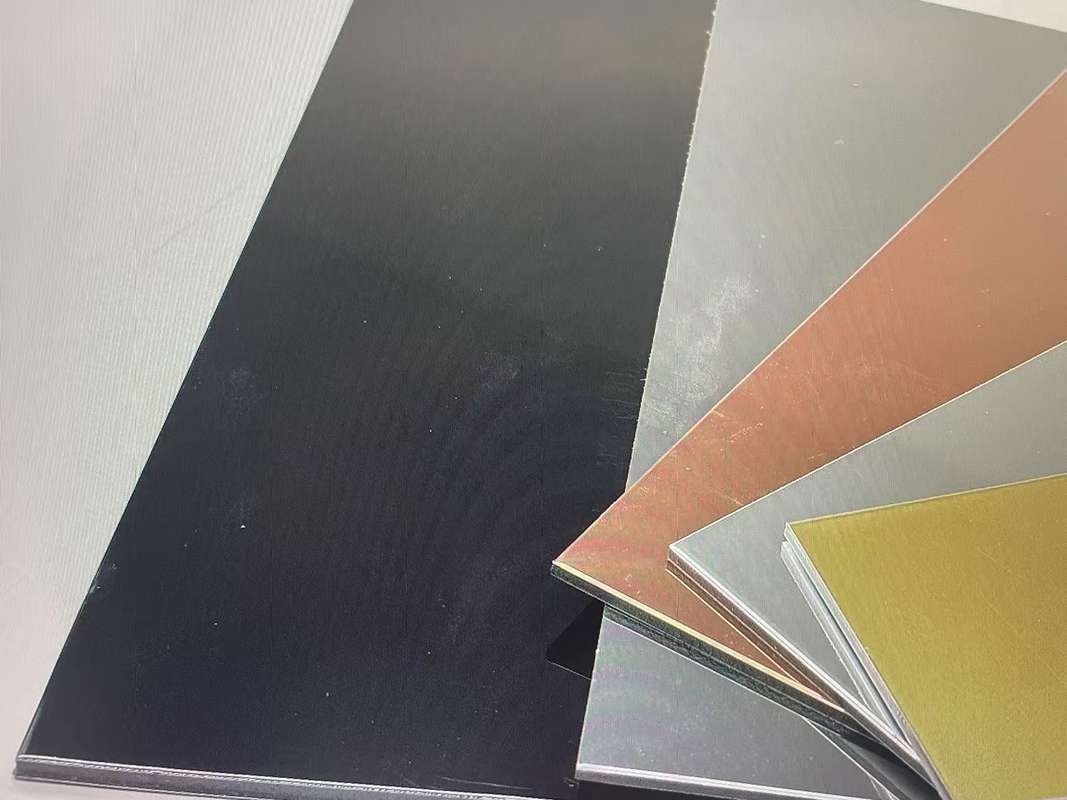 Protective Nano-PVDF Coating Brushed Aluminum Composite Panel For Architectural Decorations