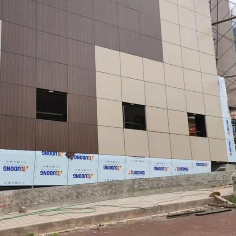 Fireproof B1 Grade PVDF Aluminum Composite Panel for exterior  Wall Decoration