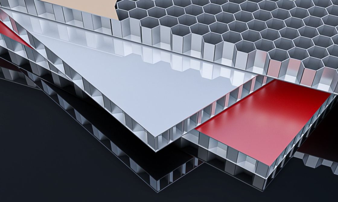 Aluminum Honeycomb Panel For ceilings , roofings, interior and extreior wall Etc