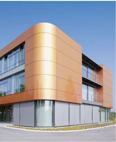 Supplier OEM	High Quality Aluminum Composite Material Panel For Curtain Wall Eaves  Indoor Shelter Billboard