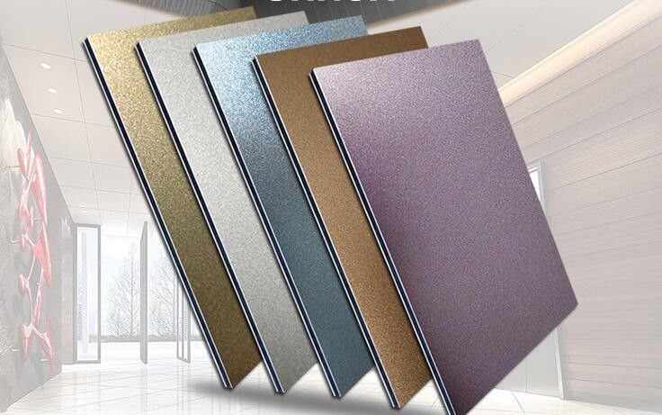 ACP Alucobond Drawing Aluminum Composite Panel For Billboard Cladding Curtain Wall Indoor Shelter