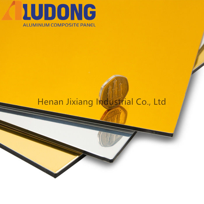 Lightweight Construction Material High Gloss Aluminum Composite Material For Optimal Gloss Performance