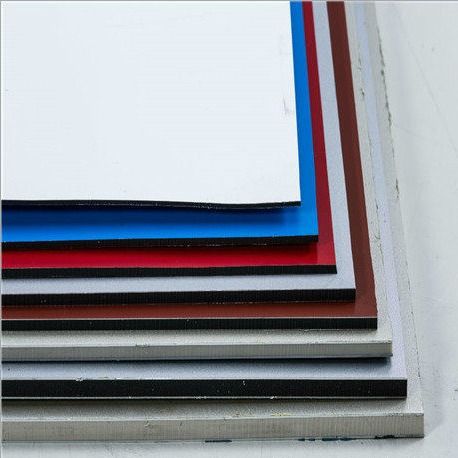 Custom Size ACP Alucobond Drawing Aluminum Composite Panel For Curtain Wall Eaves  Indoor Shelter