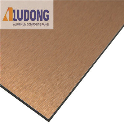 Factory Price Brushed Aluminium Panel ACP/ ACM 4x8 Ft, Nano Coating, Easy Installation for Partition Wall