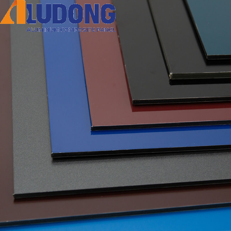 5mm PVDF Aluminum Composite Panel Modern Facade