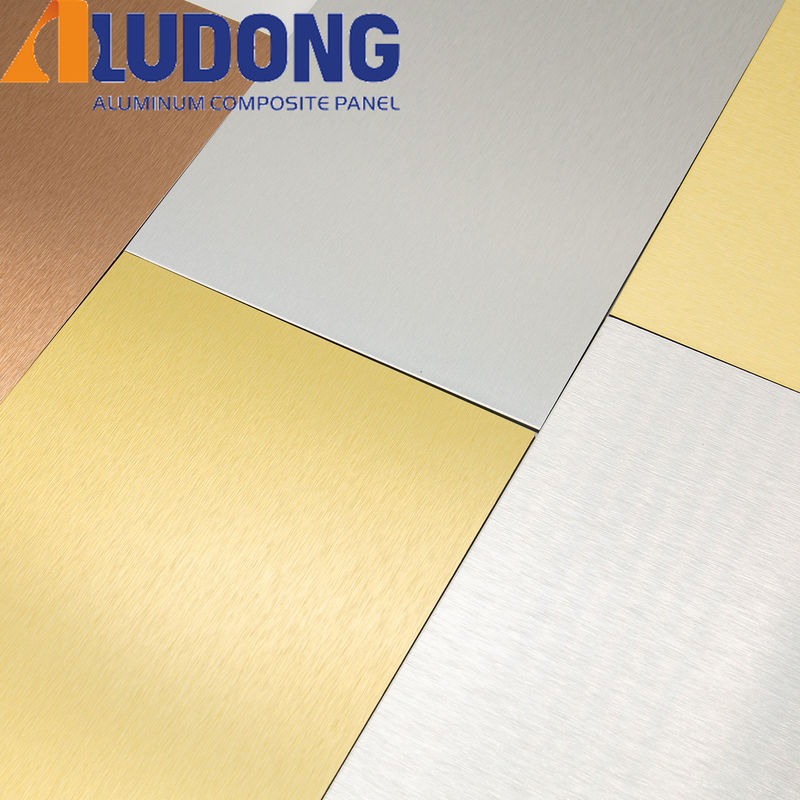 Secure Packaging Anodized Brushed ACP/ACM 4mm, Heat Insulation & Fireproof for Container House Fast Shipment