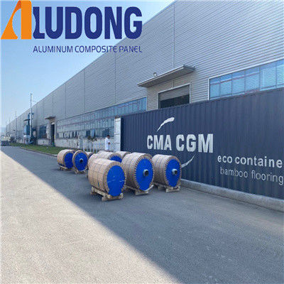0.18mm Ultra Thin Glossy PE / PVDF Coated Aluminum Coil For Signage Cladding Printing