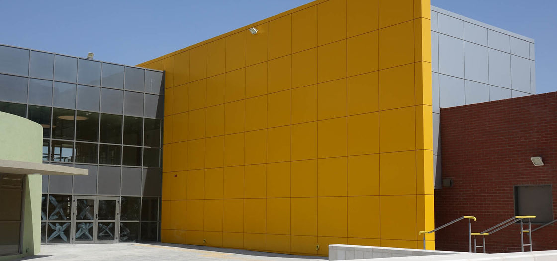 High Gloss Aluminum Composite Panel With PVDF Coating Ultimate Protection For Your Building S Surface