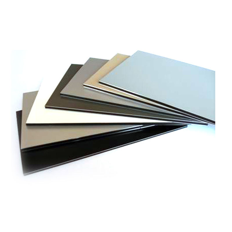 Custom Size ACP Alucobond Drawing Aluminum Composite Panel For Curtain Wall Eaves  Indoor Shelter