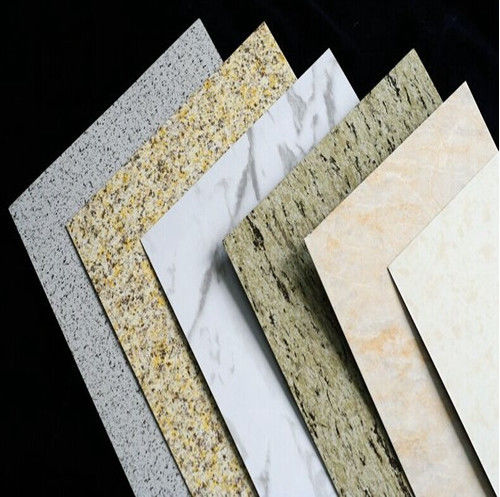 Hot Sale 4x8 ft Marble Pattern ACM PE Coating, Matte Finish, Easy Installation for Mall Interior Wall ISO 9001 Factory