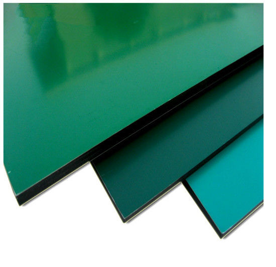 1220x2440mm Aluminium Acp Sheet Double Sided Colored For Printing