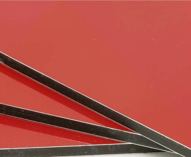 Eco Friendly PE Coating ACP High Gloss Aluminum Composite Panel For High Abrasion Resistance