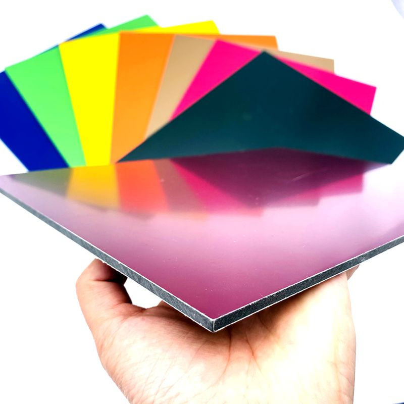 OEM & ODM Accepted Direct Manufacturer 3mm 4mm PE/ PVDF Coated Aluminum Composite Panels ACP Sheet for Walls Panels