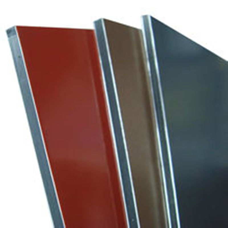 Mirror ACP Alucobond Drawing Aluminum Composite Panel For Billboard Cladding Interior Decoration