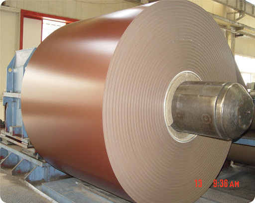 PE/PVDF Coating Prepainted Aluminum Coil ACP Front Coil Or Back Coil Mill Primer Finish
