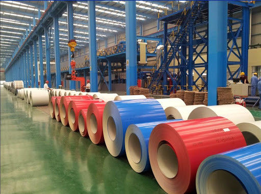 PE/PVDF Coating Prepainted Aluminum Coil ACP Front Coil Or Back Coil Mill Primer Finish