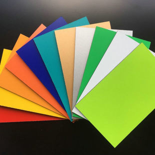 UV Printable Aluminum Composite Panel Alloy Sheet with Solid Glossy Colors Two Sides