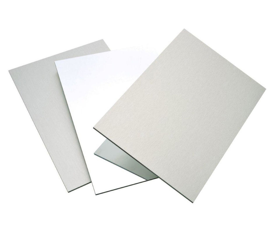 UV Printable Aluminum Composite Panel Alloy Sheet with Solid Glossy Colors Two Sides