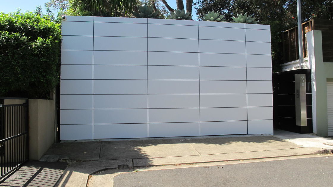 Steel Brushed Aluminum Composite Panel Unbreakable LLDPE Core Easy Bending Grooving