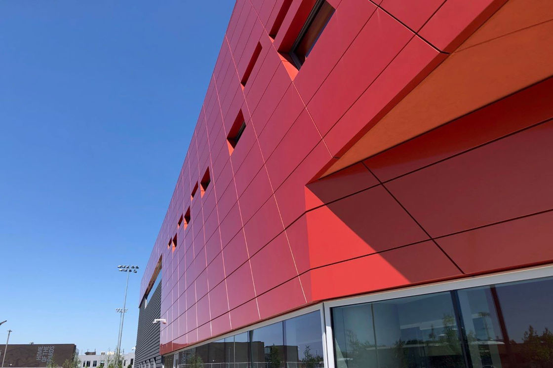 Fireproof FR B1/A2 ACP Manufacture Alucobond  Drawing Aluminum Composite Panel for Cladding , Curtain wall, Eaves, and Interior Decoration
