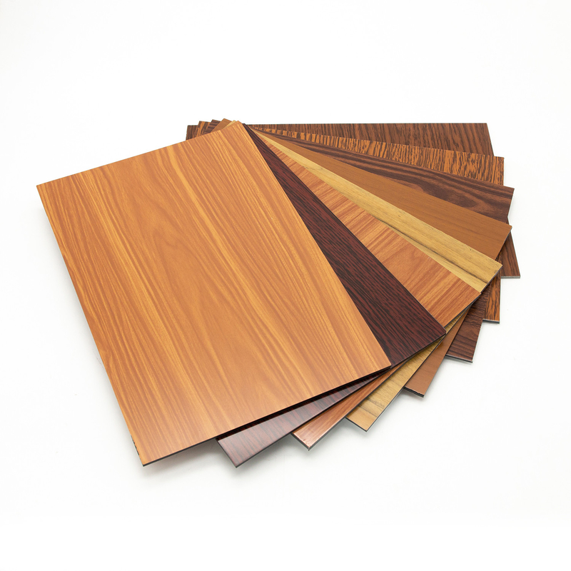 Wooden Aluminum Composite Panel For Interior& Exterior Decoration SGS