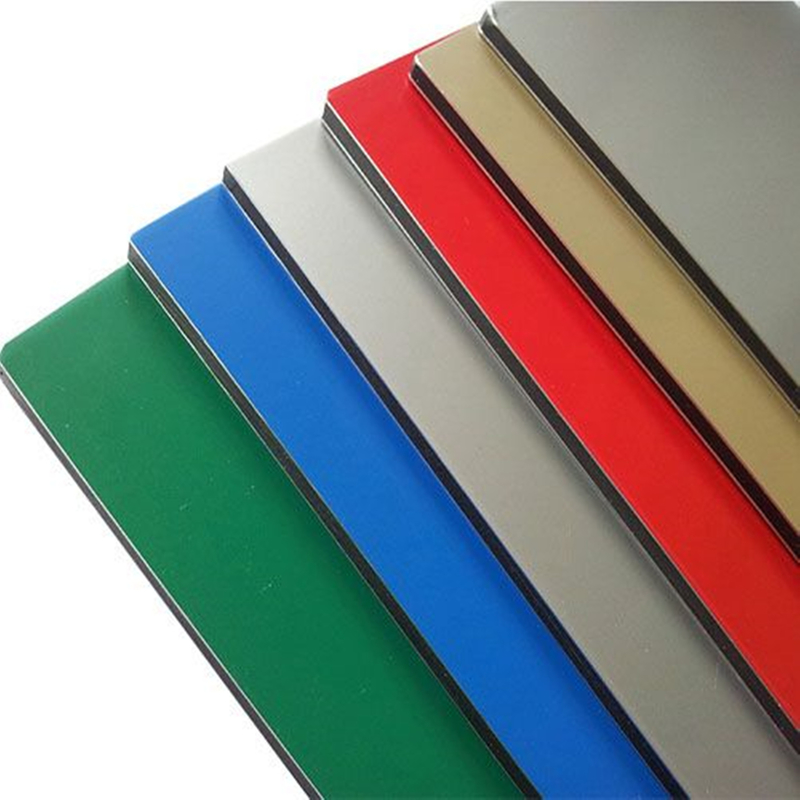 Mirror ACP Alucobond Drawing Aluminum Composite Panel For Billboard Cladding Interior Decoration