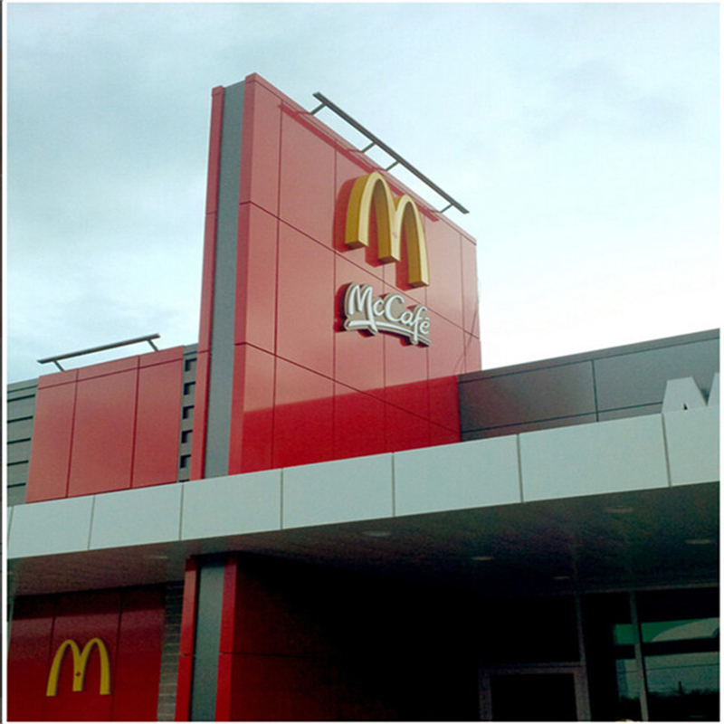25um-30um PVDF Coating Aluminum Composite Panel For Modern And Sleek Building Facades