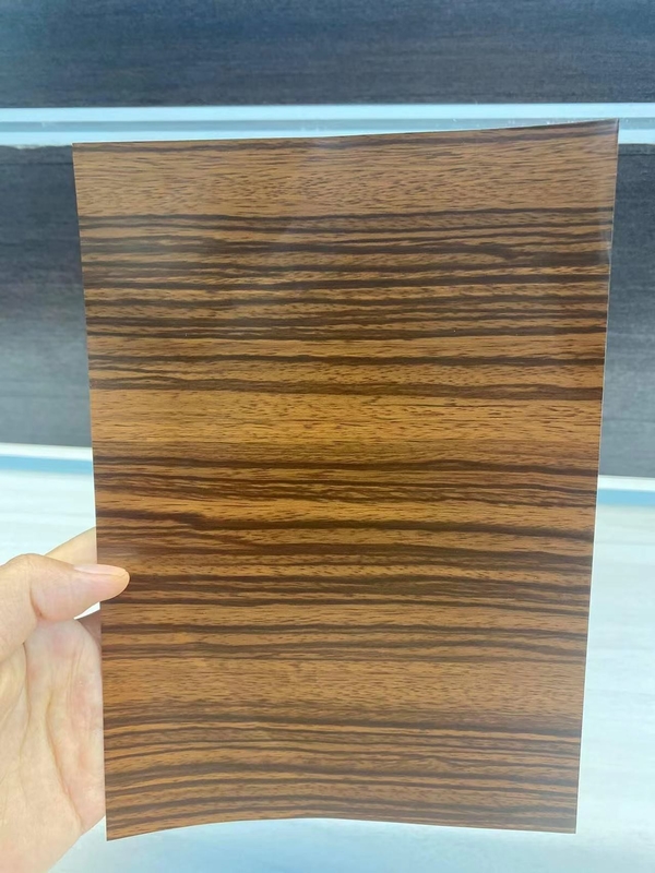 Wood Colored PVDF Aluminum Composite Panel 1.57m Width
