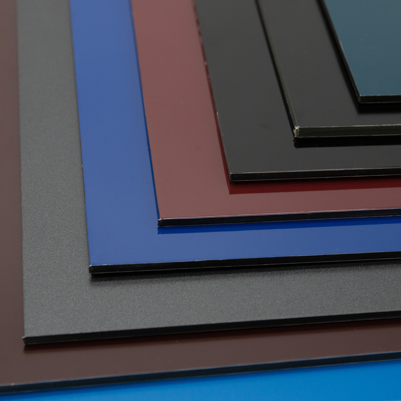 Peeling Strength More Than 7N/mm PVDF Aluminum Composite Panel Fireproof Grade B1/A2