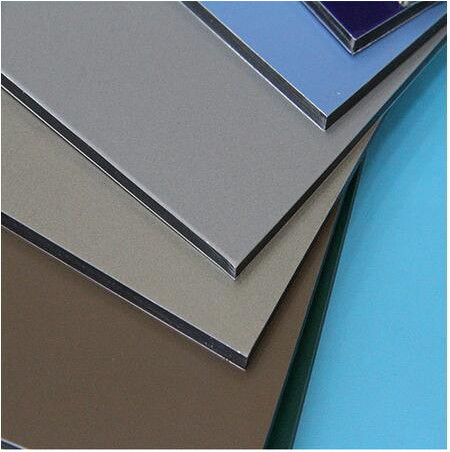 Peeling Strength More Than 7N/mm PVDF Aluminum Composite Panel Fireproof Grade B1/A2