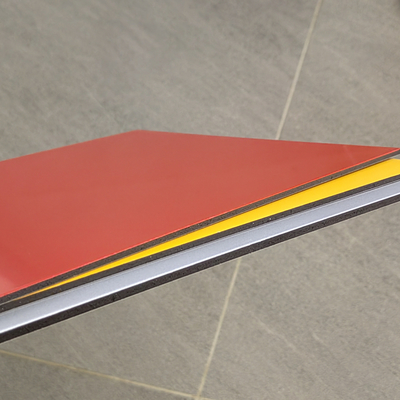 Sandwich PVDF Aluminum Composite Panel 4mm Interior Wall Cladding