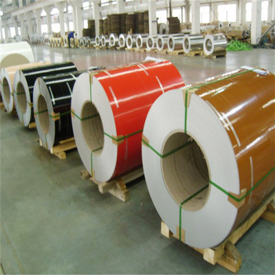 PE PVDF Coated Prepainted Aluminum Coil 4mm For Advertising 1220 * 2440mm