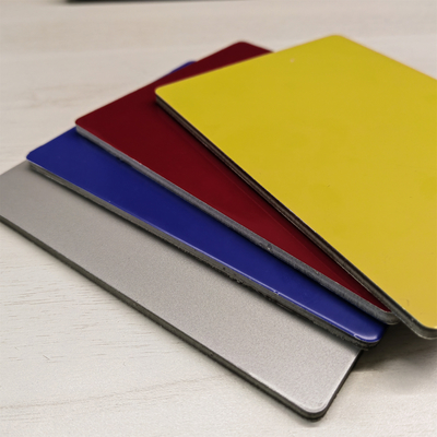 4*0.3mm PVDF Aluminum Composite Wall Panel Acm For Building Material