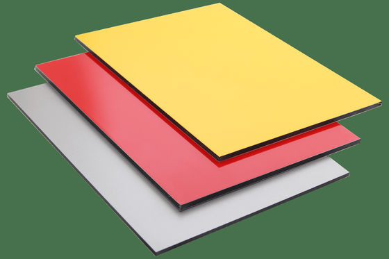 High Gloss FEVE Aluminum Composite Panel with vivid and bright colors