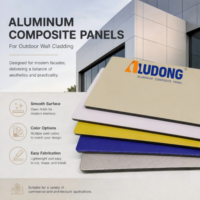 ALUDONG Aluminum Composite Panel with Euro Standard and Quality