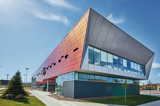 PE Coated ACP Lightweight And Elegant High Gloss Aluminum Composite Panel For Contemporary Construction