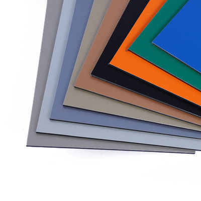 PVDF coated B1 fireproof  Aluminum Composite Panel for building cladding ans exxterior  decoration