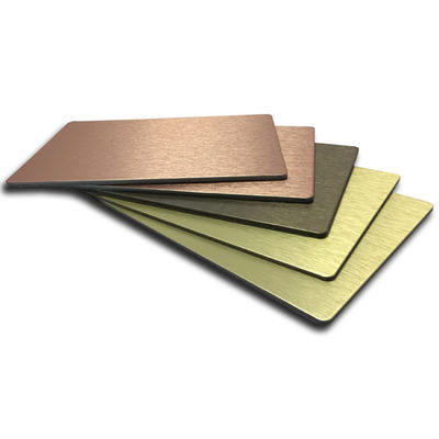 B1 Fireproof Acm Aluminium Composite Board For Shop Door Decorations