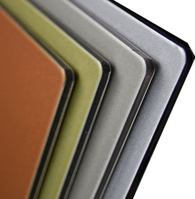 Unbroken Flexible Core PVDF Aluminum Composite Panel For Signboard And Cladding