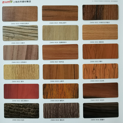 Maple Exterior Aluminium Cladding Panels 0.35mm Partition Decoration
