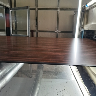 Maple Exterior Pvdf Aluminium Cladding Panels 4mm thickness