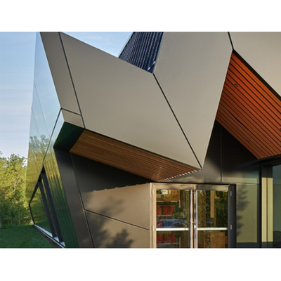PE Unbroken Core Metal Cladding Sheet ACP 1220mm Width